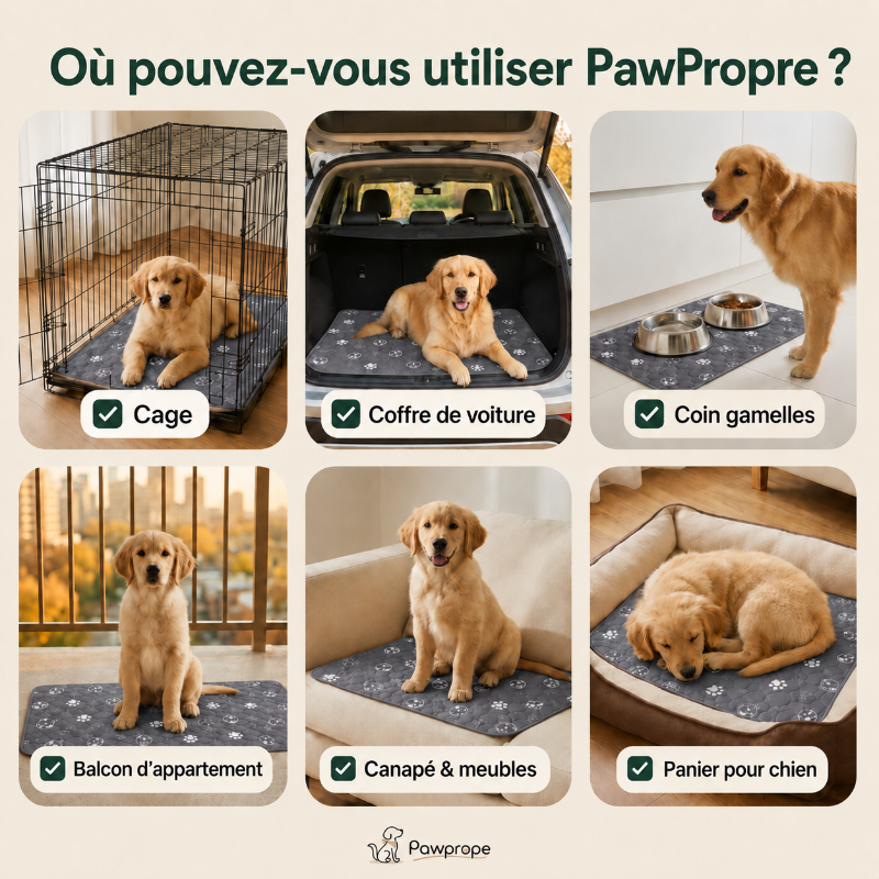 PawPropre™ Le Dernier Tapis Éducateur que Tu Achèteras