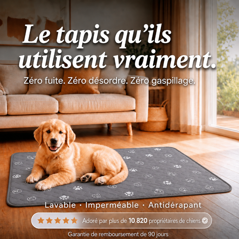 PawPropre™ Le Dernier Tapis Éducateur que Tu Achèteras
