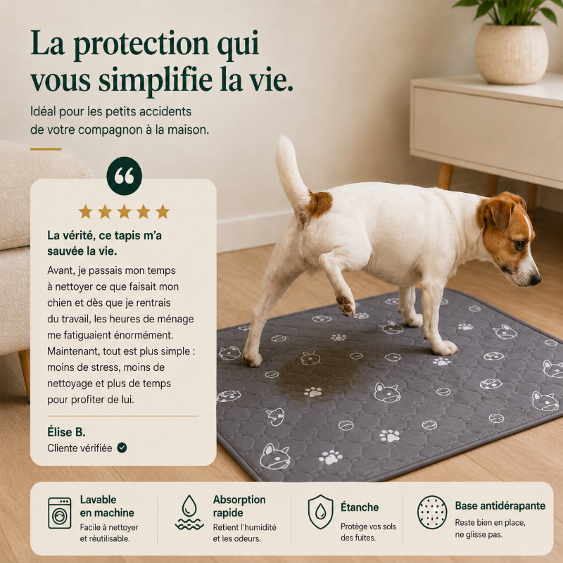 PawPropre™ Le Dernier Tapis Éducateur que Tu Achèteras